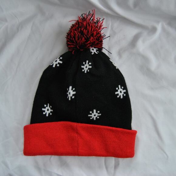 Buddy The Elf Winter Pom Black Red - Picture 6 of 8